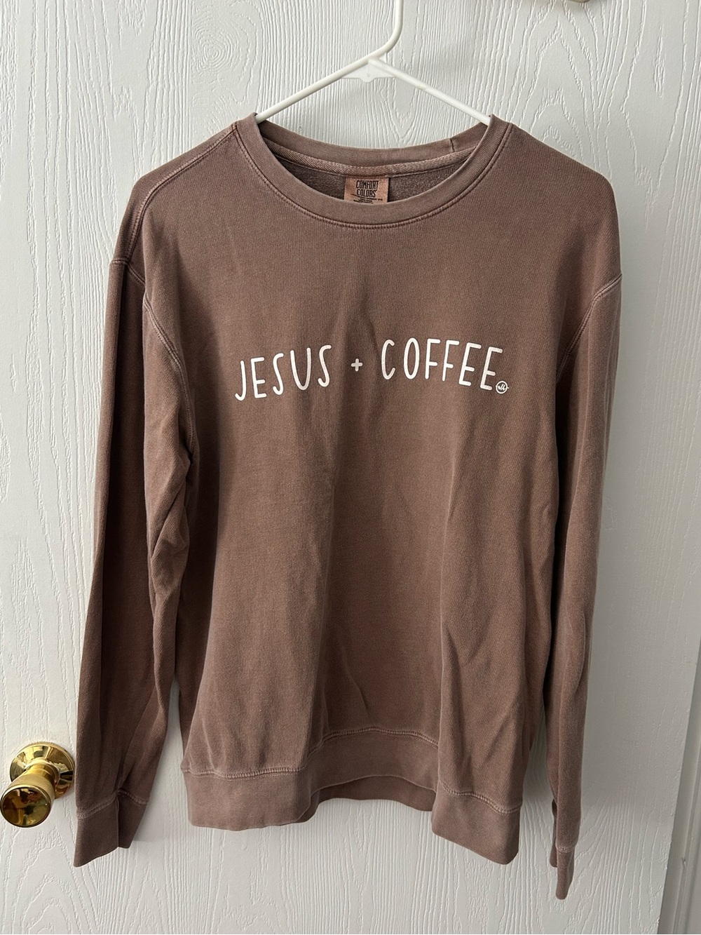 Jesus and Coffee sweatshirt
